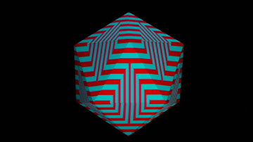 Stop Motion Dodecahedron Projection Mapping