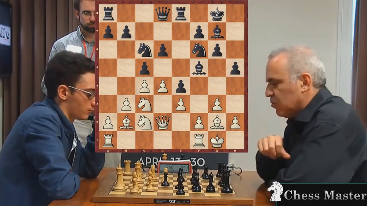 Geniale Schachzüge 10 || Garry Kasparov mit unglaublichem Zwischenzug