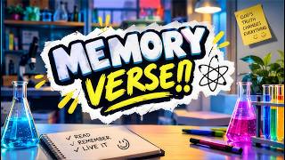 October Memory Verse - Psalm 107:1