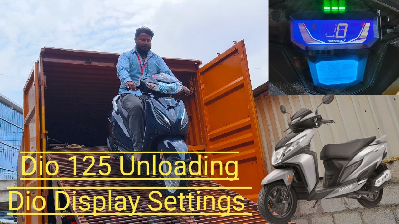 HONDA DIO 125 ACTIVA 2023 UNLOADING FROMTRUCK | HONDA DIO 125 DISPLAY ...