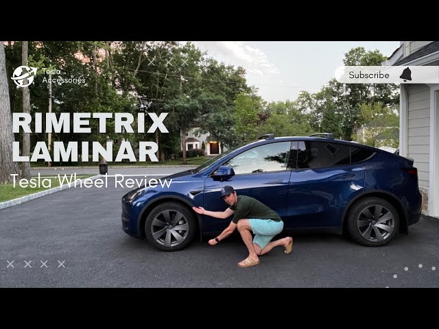 テスラ モデルY ホイールカバー Laminar Black rimetrix Laminar Black for Model Y (x4) - Rimetrix