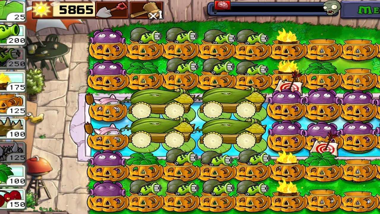 PVZ : Last Stand Endless : 58 - 60 Flags Completed