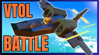 VTOL BATTLE - Using The New Propeller Block! | Trailmakers!