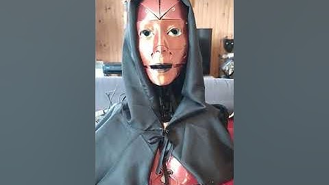 Inmoov robot sings "Lacrimosa" (Requiem for a Friend, Preisner)