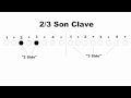 How to play rumba clave  son clave