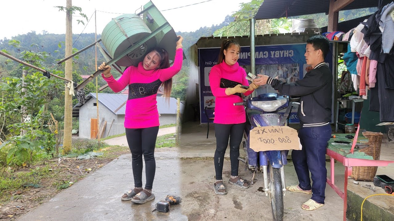 Chy restored the old, abandoned motorcycle and sold it to his neighbor for $32