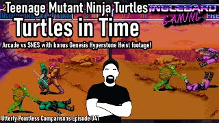 TMNT Turtles in Time Arcade vs SNES with Sega Genesis HyperStone Heist