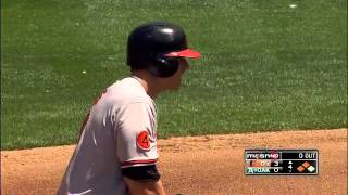 2013/04/28 Davis' two-run double in fourth
