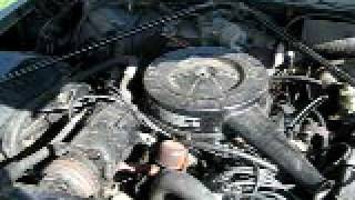 1967 Cadillac Deville shot of motor