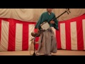 小野町菅布祢神社にて津軽三味線演奏、荒谷 翔集くん 20160918