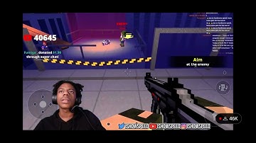Ishowspeed plays pixel 3d gun for the first time ( MUST WATCH!)