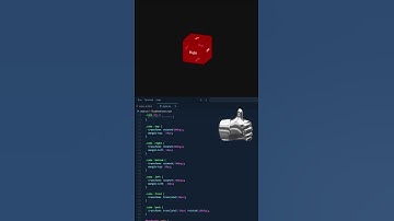 Day 020 🤯 - 3D Rotating Cube Animation Using Pure CSS | CSS Transform & Keyframe Magic #shorts