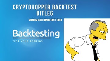 Hoe Werkt De Backtest Optie Van Cryptohopper & Waarom Is Dit Handig Om Te Doen!