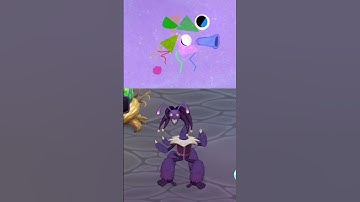 Snarlequinn and polymorth duet #mysingingmonsters #etherealisland #etherealworkshop