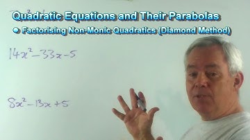 Factorising Non-Monic Quadratics Using the Diamond Method