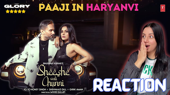 SHEESHE WALI CHUNNI (Video Song): YO YO HONEY SINGH | PAKISTANI REACTION