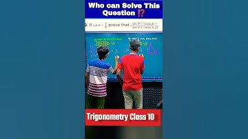 Trigonometry Class 10| Important Question Trigonometry #ytshorts #shorts #fun