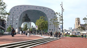 Rotterdam Architecture Part 1: Rotterdam Centraal, Koopgoot, Laurenskerk and Markthal
