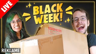 LIVE MED ROBINSAMSE 🔔 VI PAKKER JERES PAKKER (BLACK WEEK STARTER NU) 🖤🛒