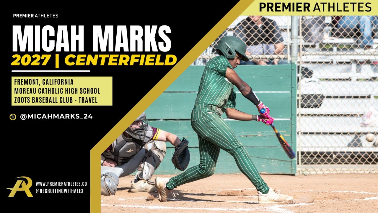 Micah Marks 2027 | 6.8 60 YD | 3.5 GPA