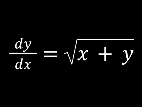 How To Solve A Radical Differential Equation