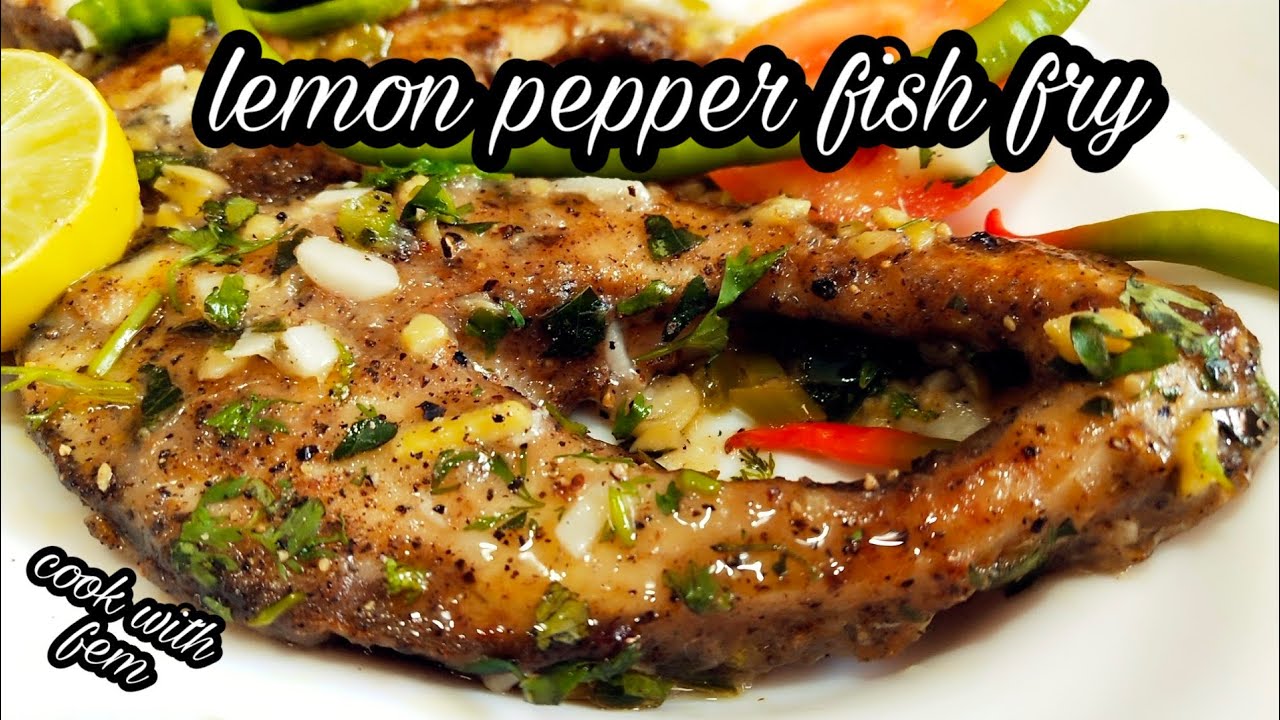 Lemon Pepper Fish Fry In Buttery Sauce Dhaba Style Fish Fry Fried Maxresdefault