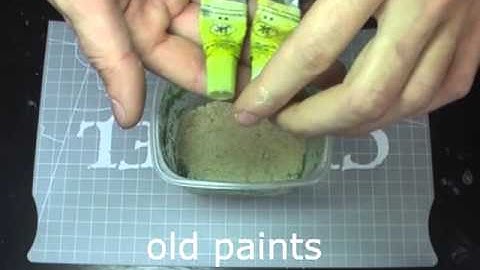 Making flock  for wargame terrain.mp4