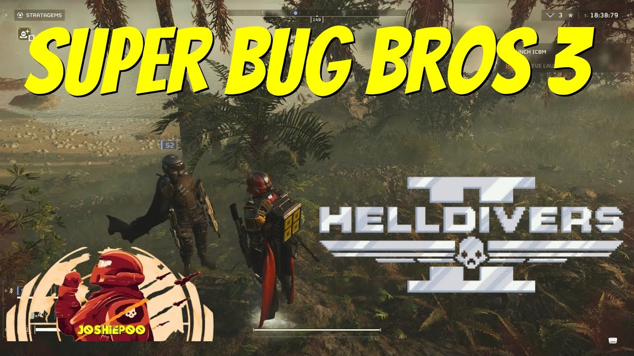 Super Bug Bros 3 Helldivers 2 Ps5 Gameplay. #gameplay #helldivers2 # ...