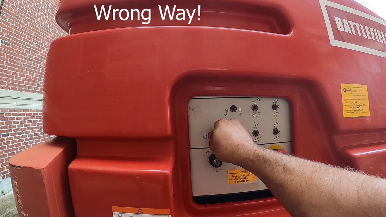 Skyjack Telescopic Boom Operation