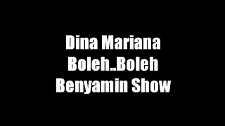Dina Mariana - Boleh ..Boleh (tv show)