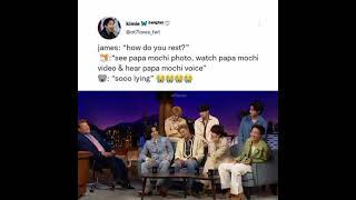 When James Asked Bts "How Do You Rest" Listen Jin Answer 😂🤣