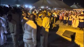 Friday night service….Priest Tsuro …..Matumba conference