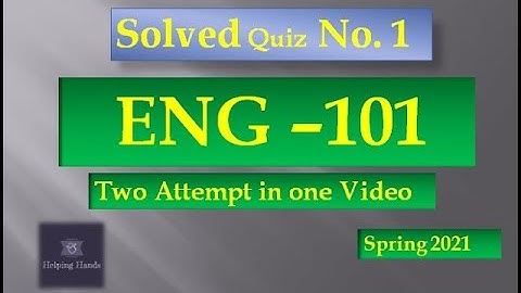#eng101 #eng101_quiz1 #eng101_quiz1_spring_2021ENG101 quiz 1 Spring 2021||Solved||By Helping Hands