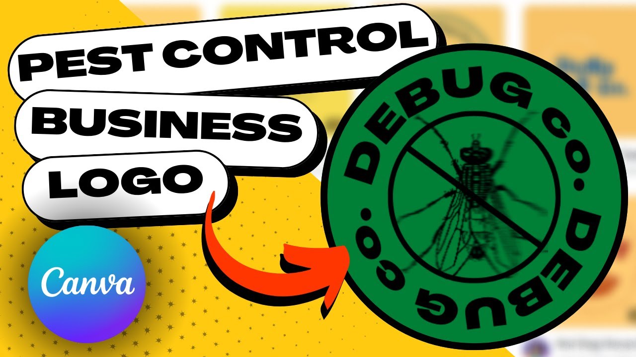 How to Create a Logo for Your PEST CONTROL Business For FREE Using