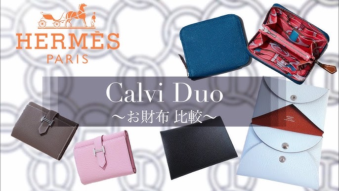 Hermès Calvi Duo, Bleu Saphir/Vert Anglais - Laulay Luxury