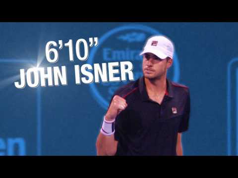 2016 Us Open Series John Isner Vs Reilly Opelka Youtube