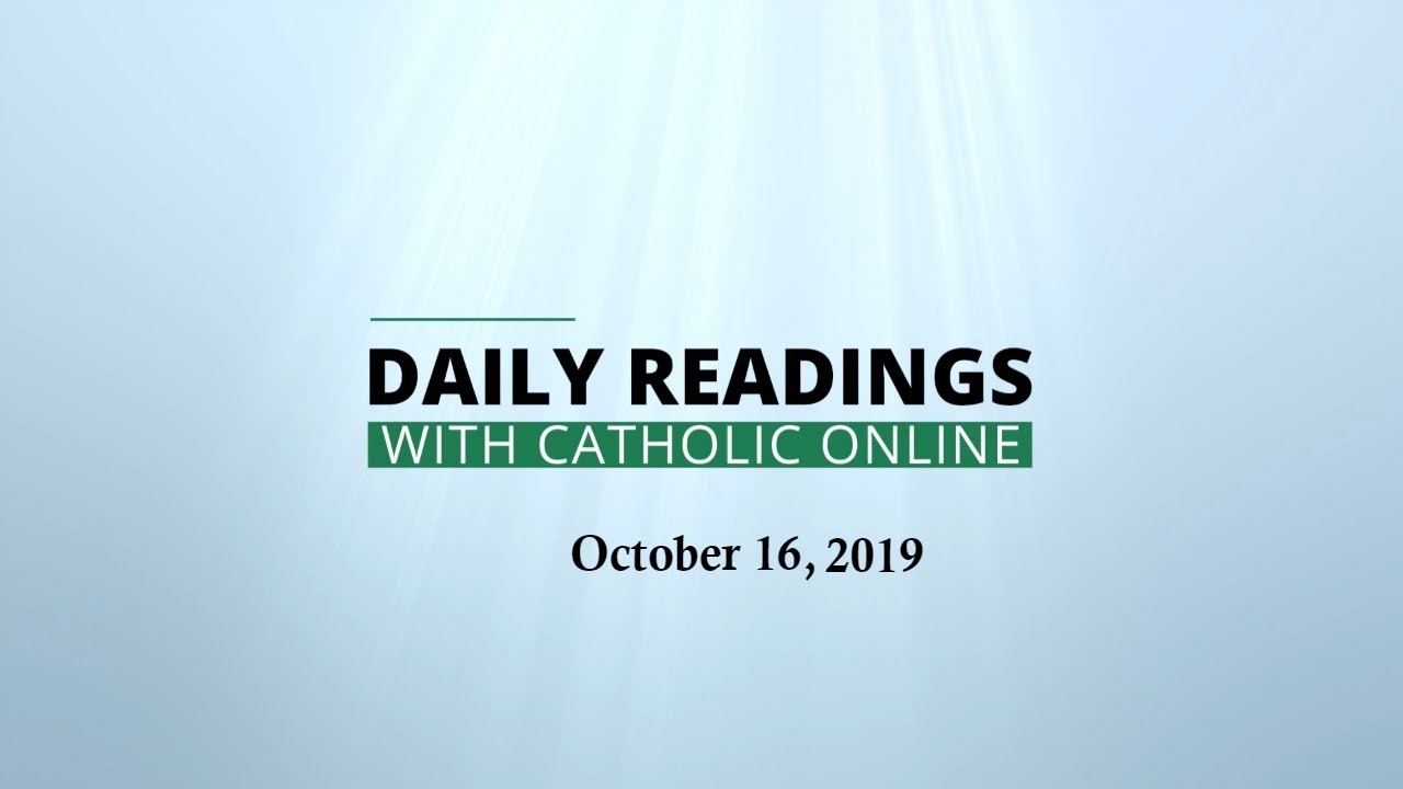 wednesday 16 october 2019