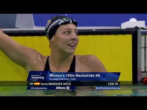 Women's 100m Backstroke S9 Final | Dublin 2018