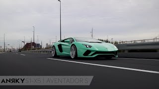 【bond shop Tokyo】Lamborghini Aventador S on ANRKY Wheels S1-X5【4K】