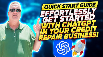 Bonus Video 1 Preview: Quick Start Guide  Effortlessly Get Started with ChatGPT in Credit Repair