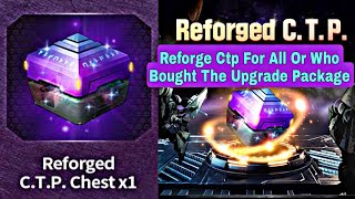 Reforge Ctp For All Or Who Bought The Upgrade Package - Marvel Future Fight