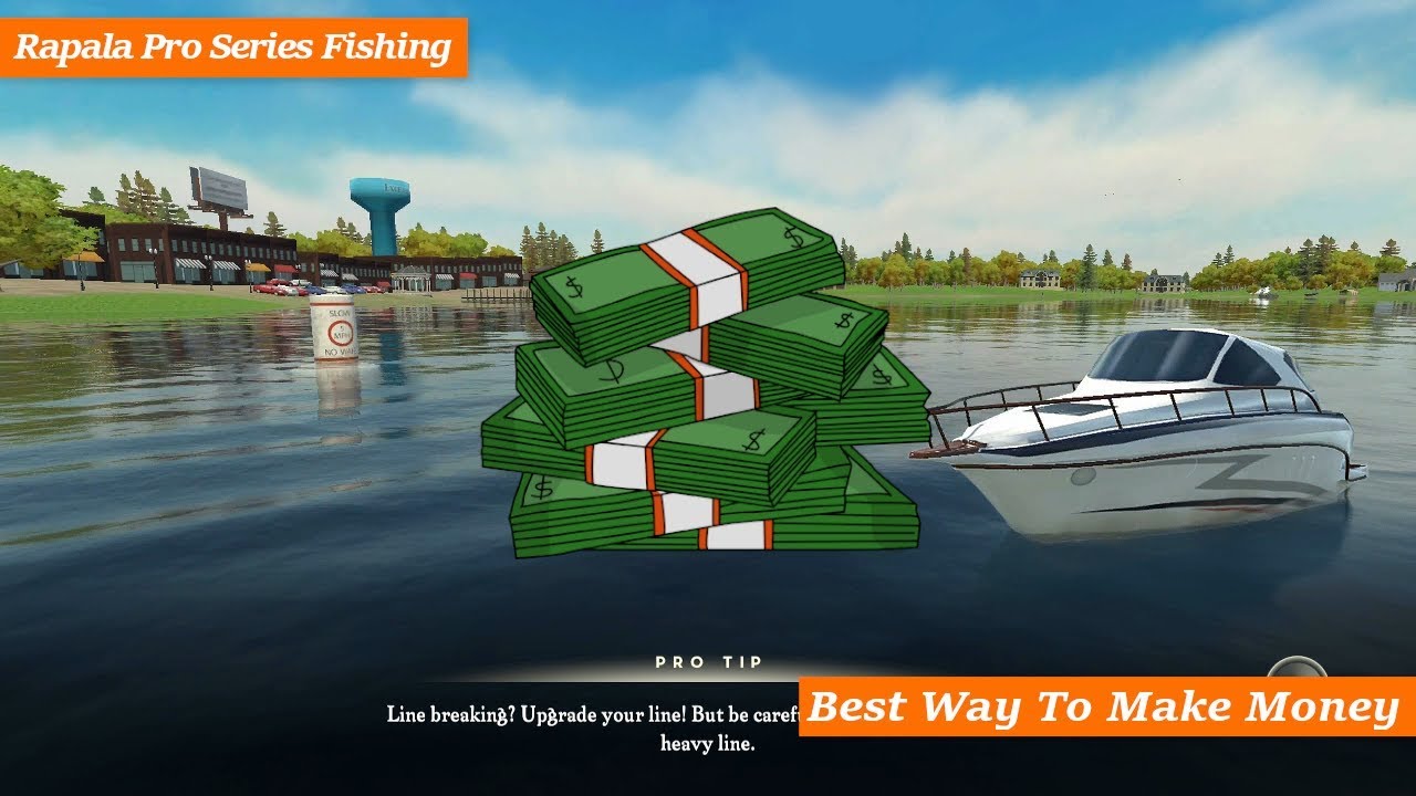 Best Way To Make Money In Rapala Pro Series Fishing 