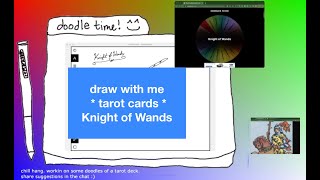 Draw with Me - Tarot Cards - Knight of Wands