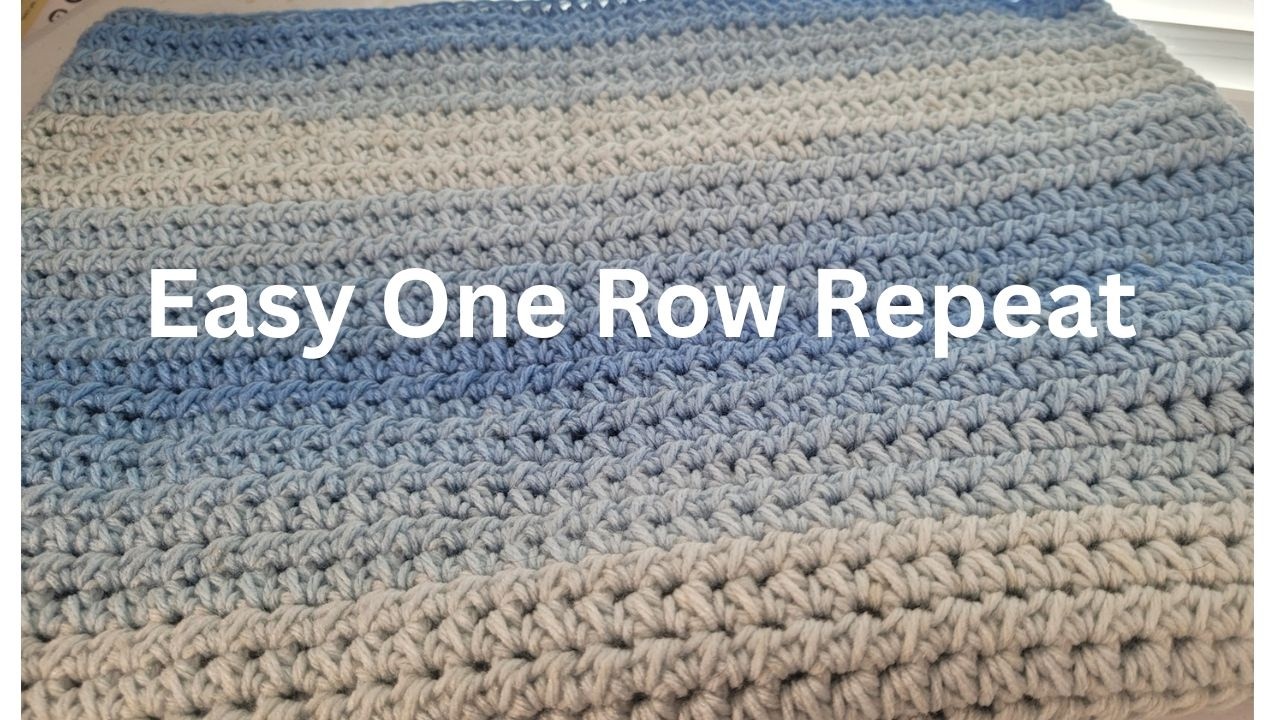 Knotted Half Double Crochet Stitch | Easy Step-by-Step Tutorial - YouTube