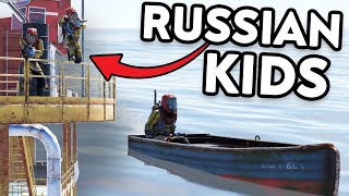 I ditched 2 random russians on oil rig