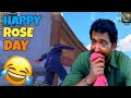 HAPPY ROSE DAY🥲PUBG FUNNY COMMENTARY GAMEPLAY JEVEL #jevel #funny #pubgmobile