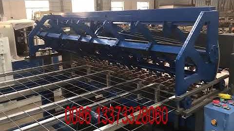 Automatic Welded Wire Mesh Panel Machine For Construction and Mining Use