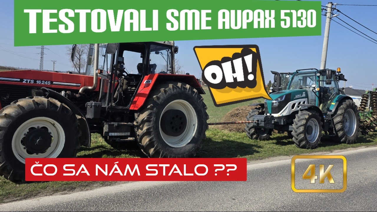 58. Aupax 5130 v teste s Kelly diskami… a potom 