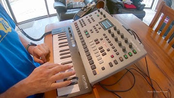 PARANOID PALINDROME: Dawless Jam Impro Elektron Analog Four mk2 Arturia Keystep recorded 0202 2020