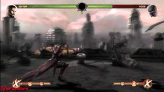 MK9 - Sektor 58% Midscreen X-RAY Combo - Mortal Kombat 9 (2011)